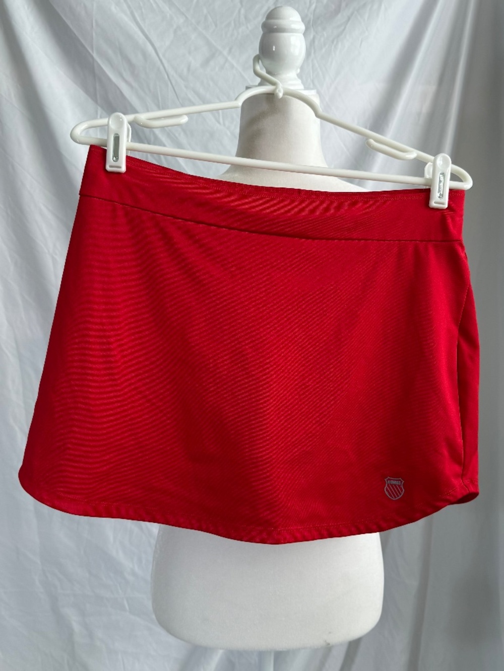 K Swiss Red Tennis Athletic Skort Skirt Medium
